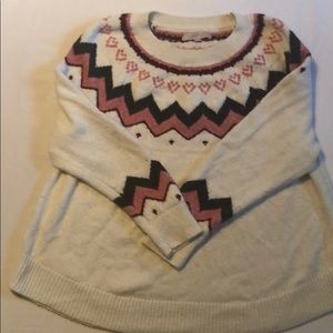 LOFT Heart Sweater